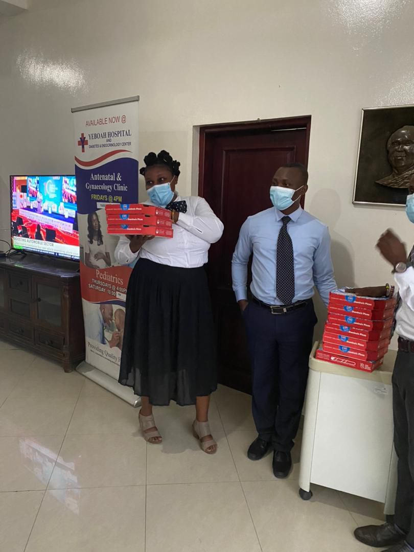 Breast cancer awareness, media storms and Our Day made better with Domino's Ghana