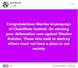 Kofi Bentil's post