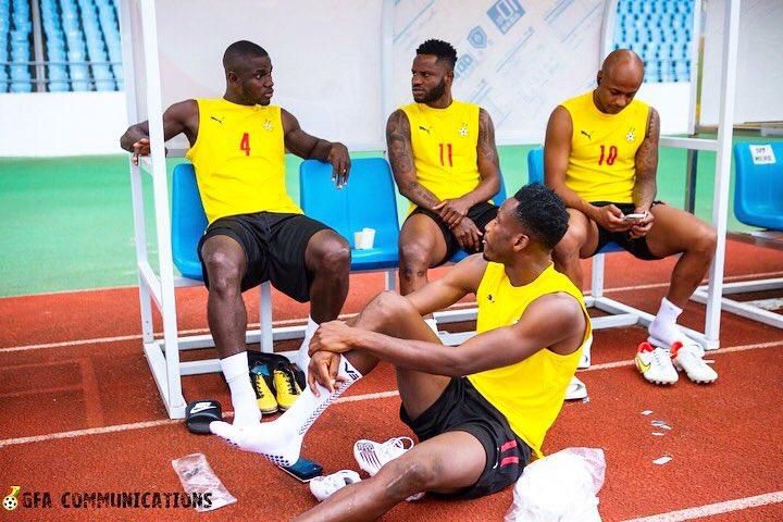 Black Stars begin training in Cape Coast