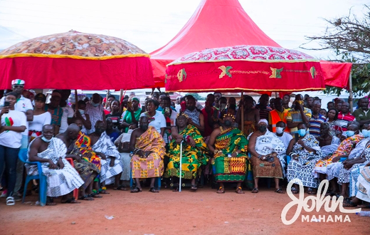 Chief of Asebu Putubiw, Nana Bokyerwa Ekwembir IV wants a distillery for his people.