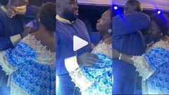 Groom & his mother cry uncontrollably at his wedding, find it hard to separate (video)