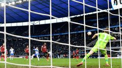 Hertha Berlin striker Stevan Jovetic scored his second Bundesliga goal in a 1-0 win over Leverkusen on Sunday