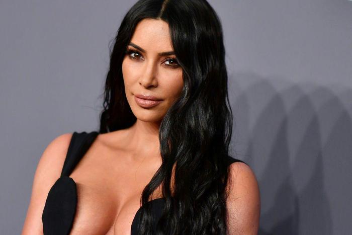 Football mercy flight - US reality televsion star Kim Kardashian