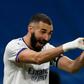 Karim Benzema put Real Madrid two in front against Rayo Vallecano on Saturday.