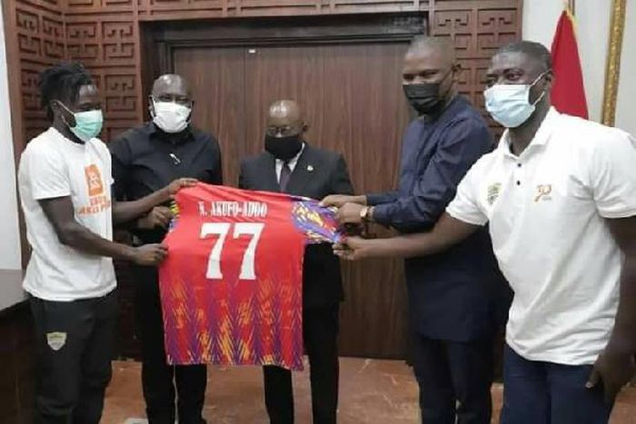 ‘I can’t support Hearts to win the league’ – Akufo-Addo backs Kotoko to win GPL
