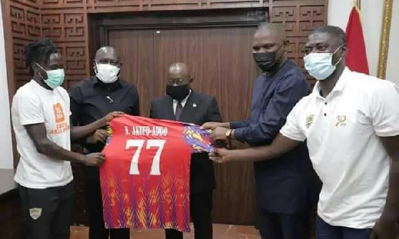 ‘I can’t support Hearts to win the league’ – Akufo-Addo backs Kotoko to win GPL