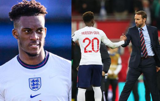 Gareth Southgate reluctant to select Hudson-Odoi despite possibility of losing him to Ghana