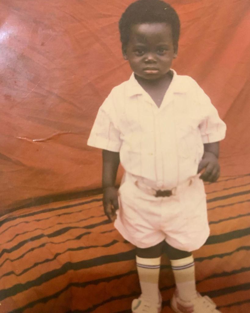 Kuami Eugene childhood photo