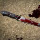 Knife with blood