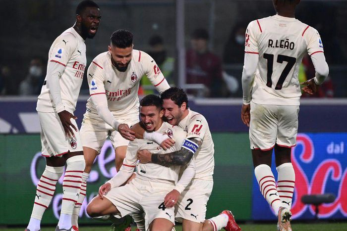 Ismael Bennacer struck the crucial third goal for AC Milan