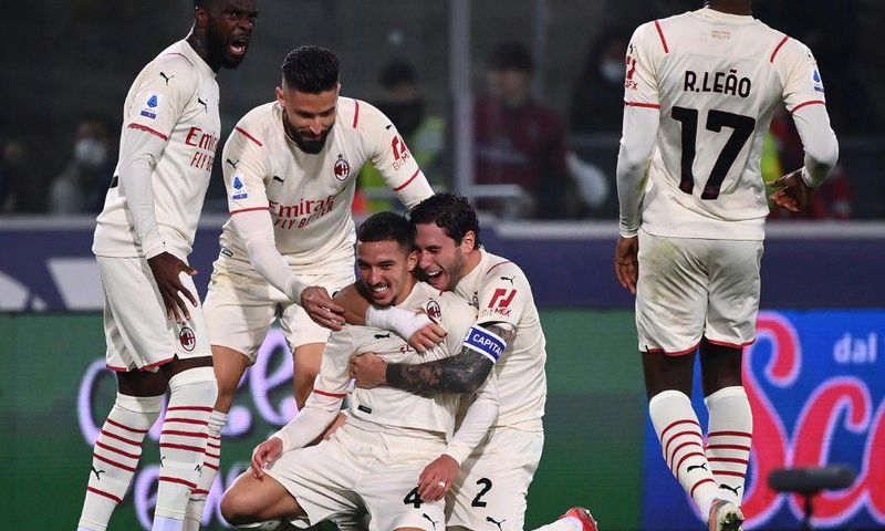 Ismael Bennacer struck the crucial third goal for AC Milan