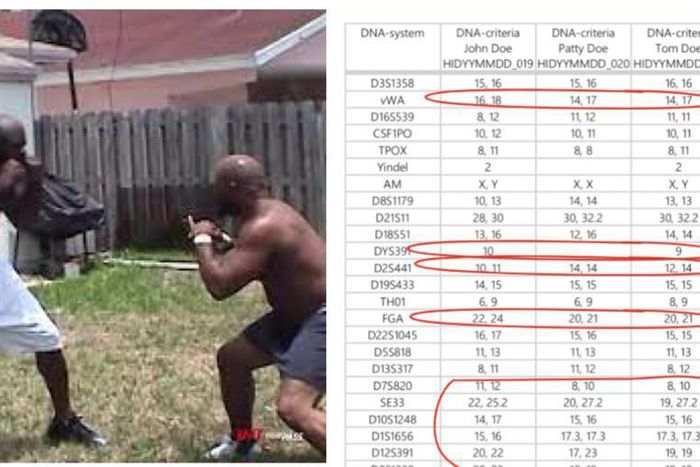 Woman's husband and her ex-lover fight over her child; DNA says it's for none of them