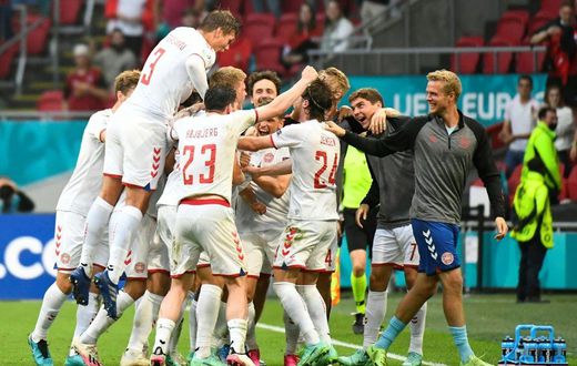 Danes have rallied to the team's togetherness after star midfielder Christian Eriksen collapsed in their first game