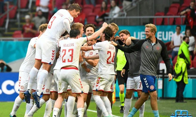 Danes have rallied to the team's togetherness after star midfielder Christian Eriksen collapsed in their first game