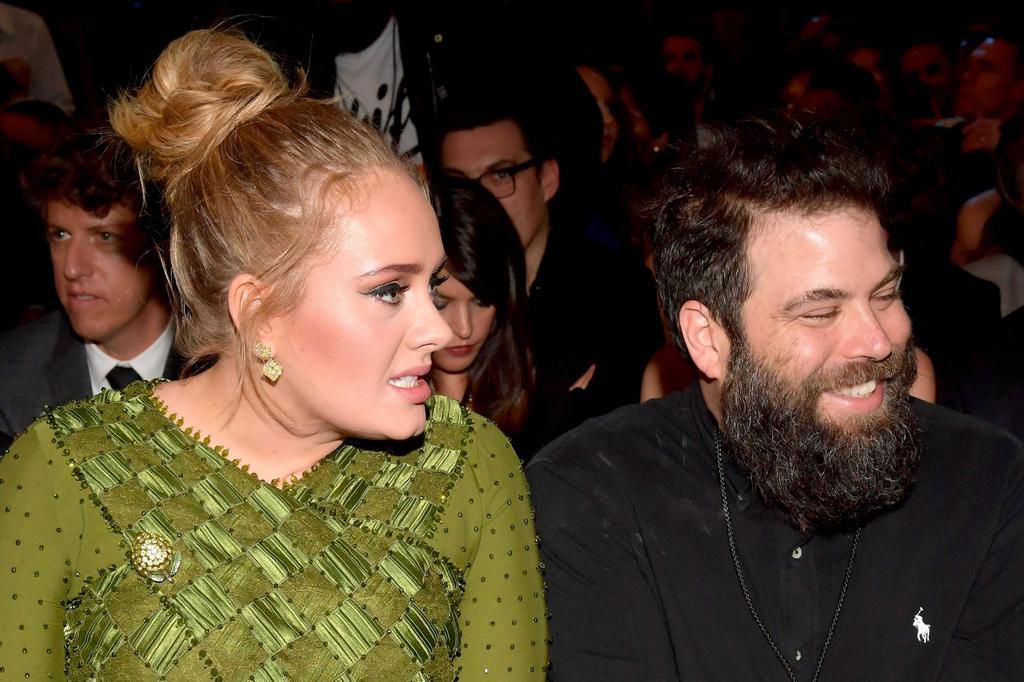 Adele and Simon Konecki