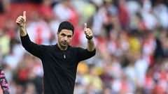 Mikel Arteta is remaining upbeat despite Arsenal's tough start to the season