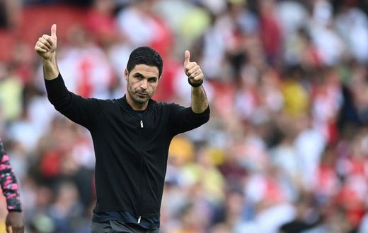 Mikel Arteta is remaining upbeat despite Arsenal's tough start to the season
