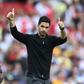Mikel Arteta is remaining upbeat despite Arsenal's tough start to the season