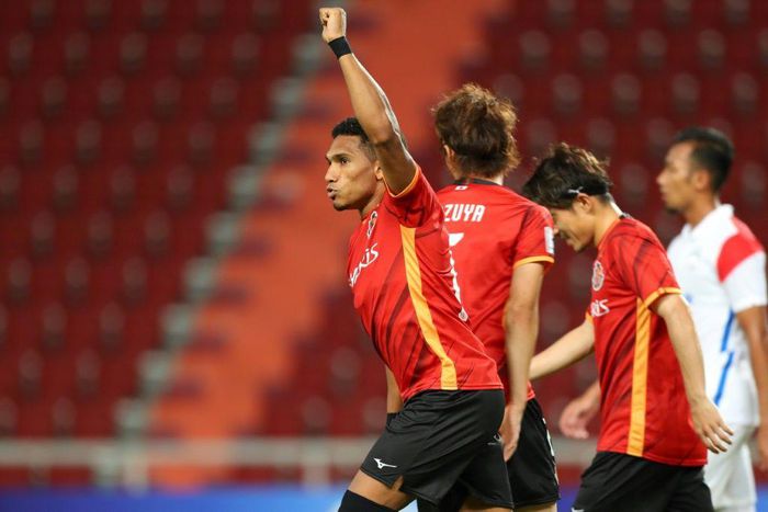 Nagoya's penalty scorer Mateus