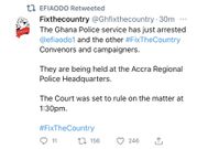 Efia Odo arrested
