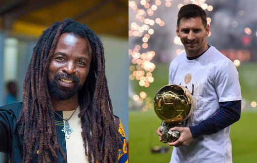Watch: PSG uses Rocky Dawuni’s song to celebrate Messi’s 7th Ballon d’Or