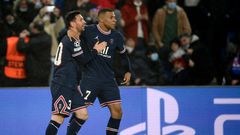 Lionel Messi and Kylian Mbappe both scored twice as PSG beat Club Brugge 4-1
