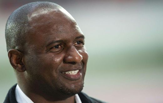 Patrick Vieira was appointed Crystal Palace's new manager on Sunday
