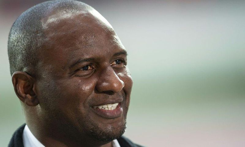 Patrick Vieira was appointed Crystal Palace's new manager on Sunday
