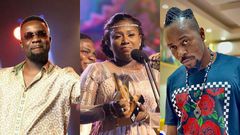 Sarkodie, Diana Hamilton and Kwaw Kese