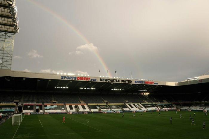 Newcastle United's St James' Park stadium
