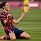 USA's forward Carli Lloyd celebrates scoring a goal during the Olympic Games women's soccer tournament in Japan earlier this month