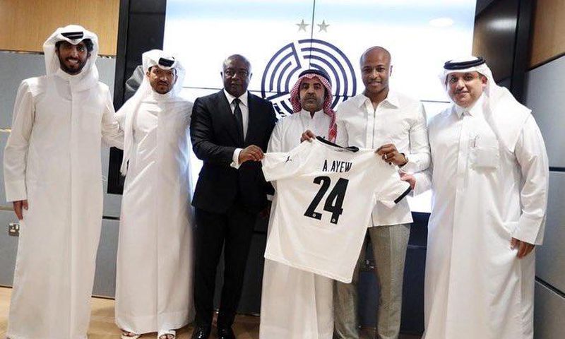‘Players who’ve achieved everything must move for the money’ – Solar Ayew defends Andre’s Qatar transfer