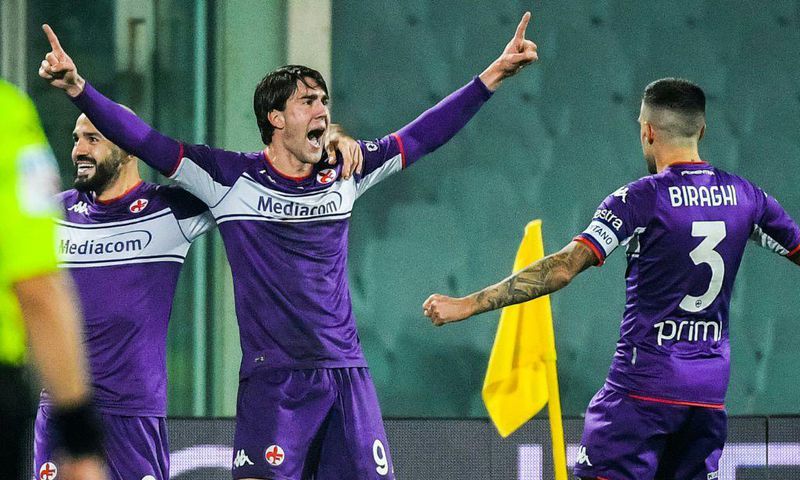 Dusan Vlahovic has scored 33 Serie A goals for Fiorentina in 2021