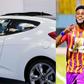 Daniel Afriyie Barnieh: Hearts forward gifted car after helping club to win league