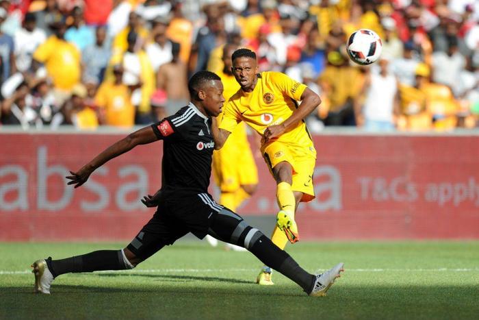 Happy Jele (L) will captain Orlando Pirates in their quest to become the first South African winners of the CAF Confederation Cup.
