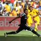 Happy Jele (L) will captain Orlando Pirates in their quest to become the first South African winners of the CAF Confederation Cup.