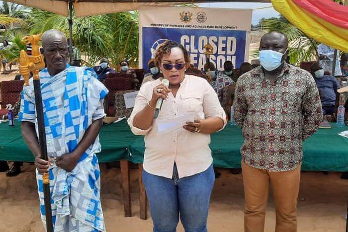 Minister for Fisheries and Aquaculture Development, Mavis Hawa Koomson