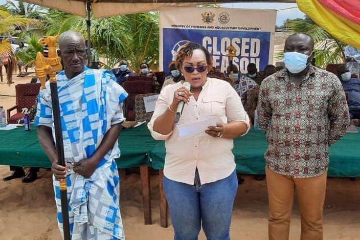 Minister for Fisheries and Aquaculture Development, Mavis Hawa Koomson