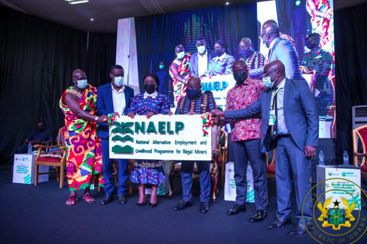 220,000 jobs for illegal miners through NAELP
