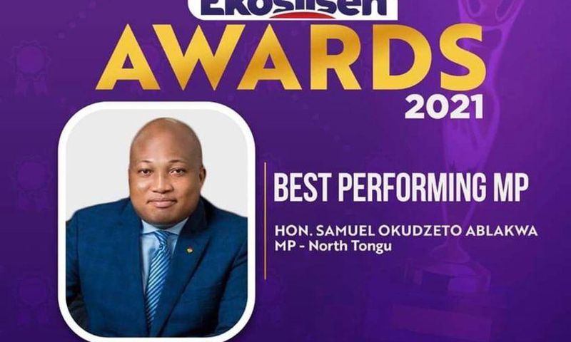 Samuel Okudzeto Ablakwa adjudged one of the Best Performing MPs for the year 2021