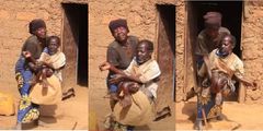 Woman married to a disabled man has been carrying husband for 60 years