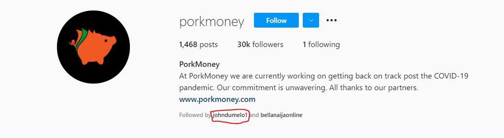 John Dumelo endorses PorkMoney
