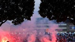 One fan was sentenced to two years in prison after incidents outside the Velodrome as Marseille hosted Paris Saint-Germain