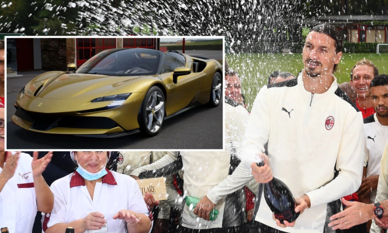Zlatan Ibrahimovic acquires £400,000 electric Ferrari to mark his 40th birthday