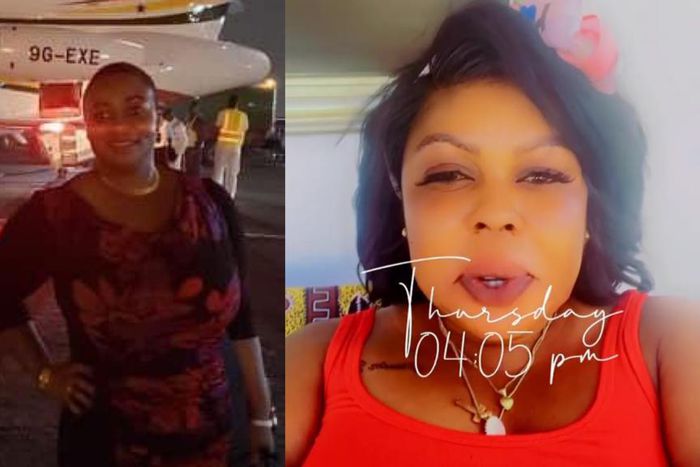 Serwaa Broni and Nana Addo