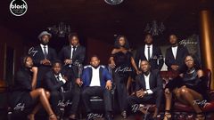 D-Black poses with Black Avenue Muzik signees