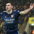 Kieran Tierney scored in Arsenal's 5-0 thrashing of Norwich