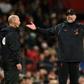 Protest: Jurgen Klopp contests a decision at Old Trafford