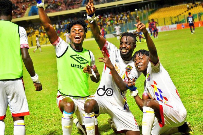 GPL: Hearts of Oak reclaim top spot after 2-1 win over Legon Cities