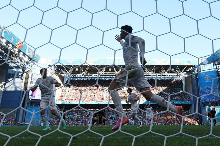 Alvaro Morata has scored two goals at Euro 2020